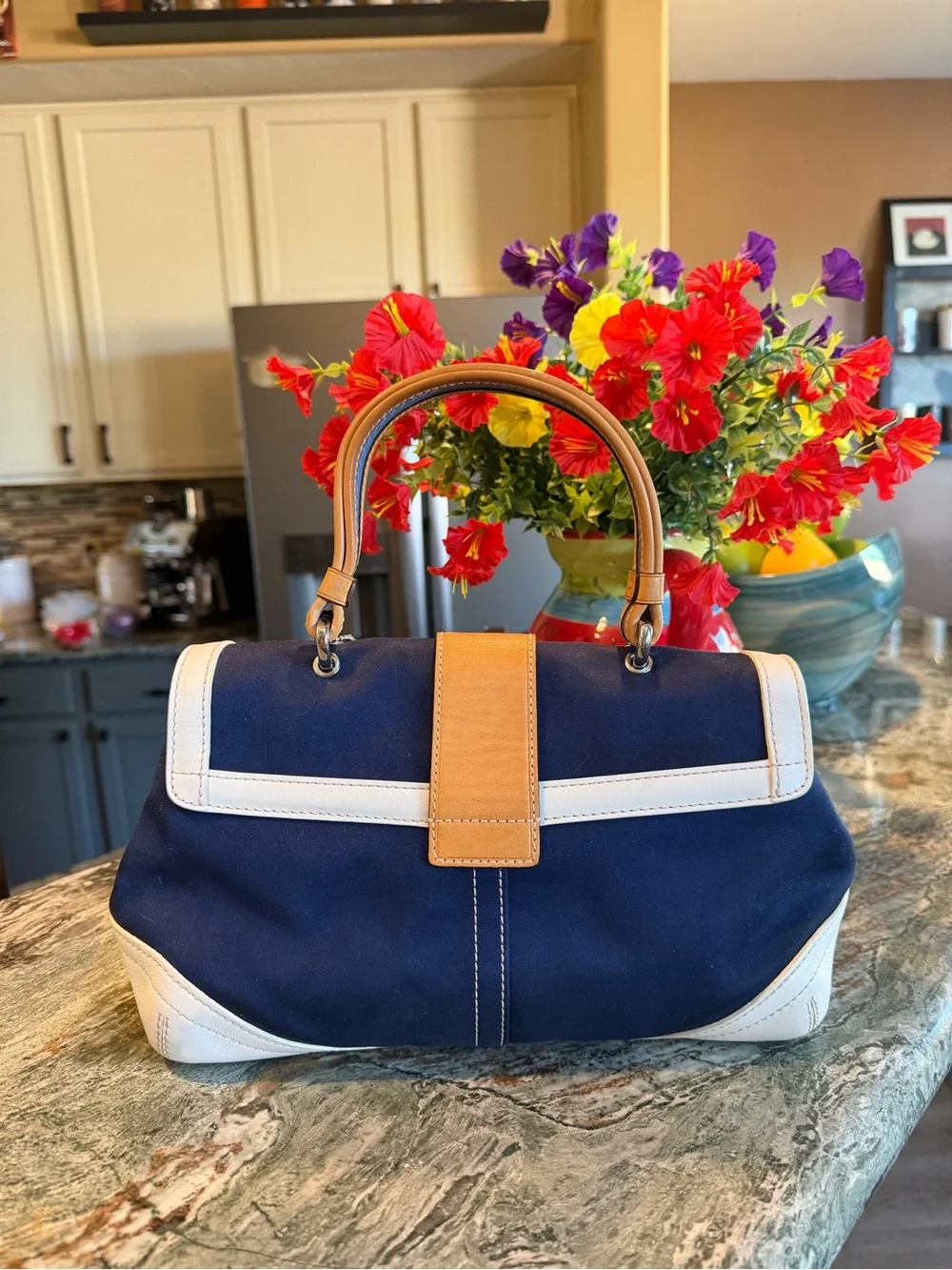 Coach stylish navy